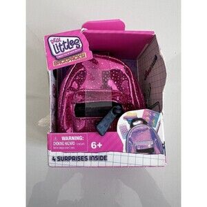 Real Littles Mini Backpack Gold 4 Stationery Surprises NEW